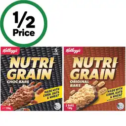 Woolworths Kellogg’s Nutri-Grain Bars offer