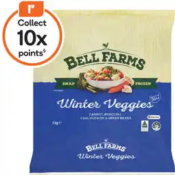 Woolworths Bell Farms Winter Veggies – From the Freezer offer