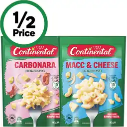 Woolworths Continental Pasta Side Dish offer