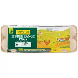 Woolworths Woolworths Extra Large Free Range Eggs – From the Fridge offer