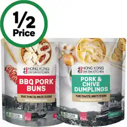 Woolworths Hong Kong Dumplings or Buns 240-480g – From the Freezer offer