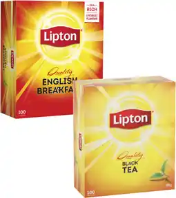 Coles Lipton Tea Bags offer