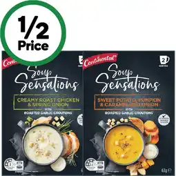 Woolworths Continental Soup Sensations offer