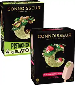 Coles Connoisseur Ice Cream Sticks-6 Pack 320mL-400mL offer