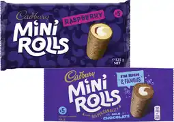 Coles Cadbury Mini Rolls 115g-125g offer