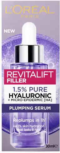 Coles L'Oréal Revitalift Filler Plumping Serum offer