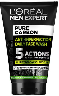 Coles L'Oréal Men Pure Carbon Face Wash offer