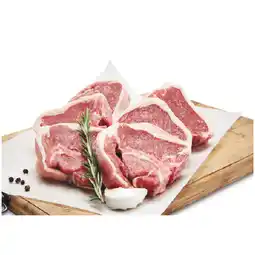 Woolworths Australian Lamb Mid Loin Chops offer