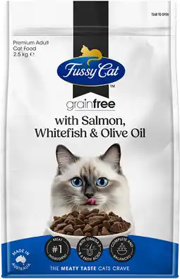 Coles Fussy Cat Grainfree Dry Cat Food offer