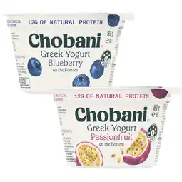 Woolworths Chobani Greek Yogurt Pot offer