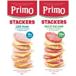 Woolworths Primo Stackers – From the Fridge offer