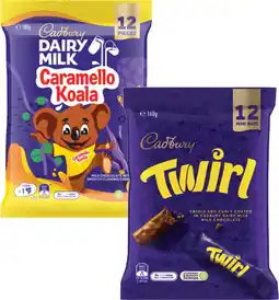Coles Cadbury Sharepack-180g offer