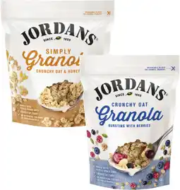 Coles Jordan's Granola-750g offer