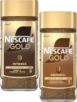 Coles Nescafé Gold Instant Coffee-200g offer
