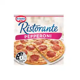 Woolworths Dr. Oetker Ristorante Pizza – Excludes Dr. Oetker Gluten Free Pizza 370g offer