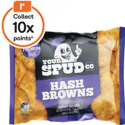 Woolworths Your Spud Co Hash Browns offer