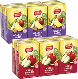 Coles Golden Circle Tetra Fruit Drink offer