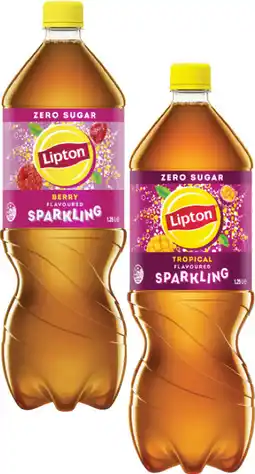 Coles Lipton Sparkling Ice Tea offer