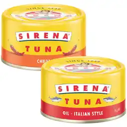Woolworths Sirena Tuna offer