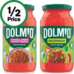 Woolworths Dolmio Extra Pasta Sauce offer