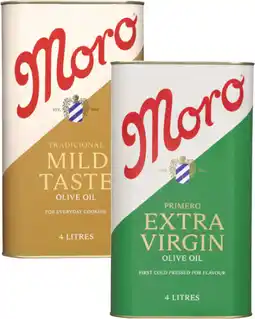 Coles Moro Olive Oil offer