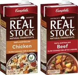 Coles Campbell's Real Stock offer