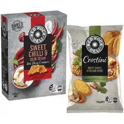 Woolworths Red Rock Deli Cracker Varieties offer