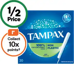 Woolworths Tampax Regular Tampons with Applicator offer