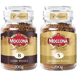 Woolworths Moccona Classic Freeze Dried Coffee offer