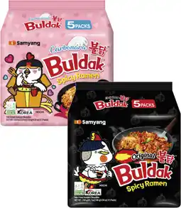 Coles Samyang Buldak Instant Noodles 650g-700g offer