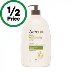 Woolworths Aveeno Daily Moisturising Body Lotion offer