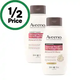Woolworths Aveeno Shampoo or Conditioner 354ml offer