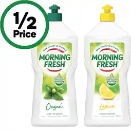 Woolworths Morning Fresh Dishwashing Liquid offer