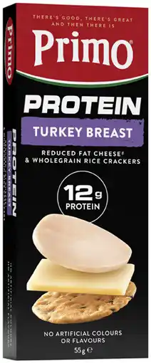 Coles Primo High Protein Stackers offer
