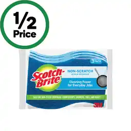 Woolworths Scotch Brite Sponge Scourers offer