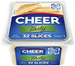 Coles Cheer Cheese Slices offer