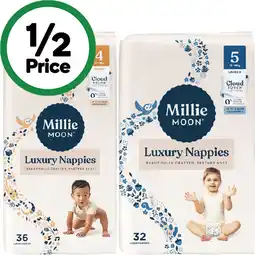 Woolworths Millie Moon Luxury Nappies-54 offer