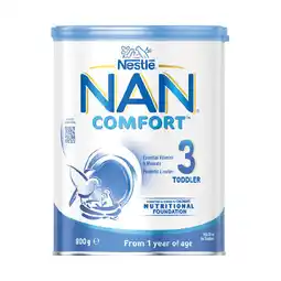 Woolworths Nestlé NAN Comfort Stage 3 Toddler Milk Drink offer