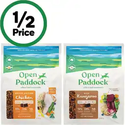 Woolworths Open Paddock Dry Dog Food offer