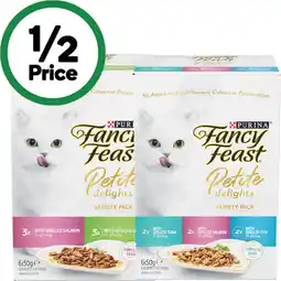 Woolworths Fancy Feast Petite Delights Wet Cat Food offer