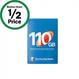 Woolworths Telstra $54 Starter Pack offer