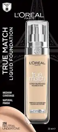 Coles L'Oréal Paris True Match Liquid Foundation offer