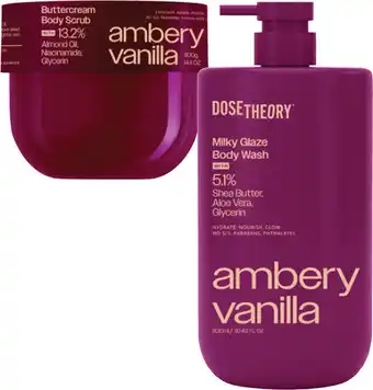 Coles Dose Theory Body Wash 900mL or Scrub 400g offer