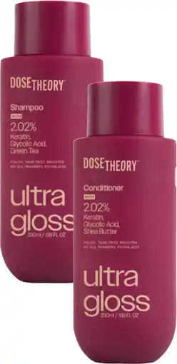 Coles Dose Theory Shampoo or Conditioner 330mL offer