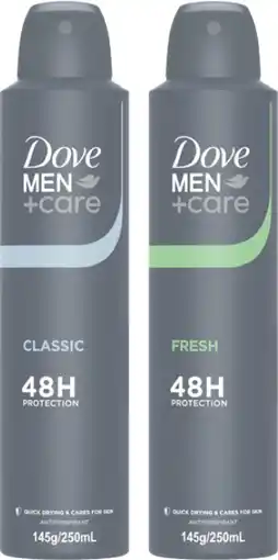 Coles Dove 48hr Aerosol Deodorant offer
