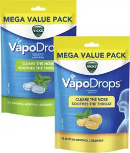 Coles Vicks VapoDrops Lozenges offer