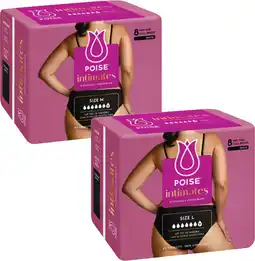 Coles Poise Continence Pants Size Medium or Large 8 Pack offer
