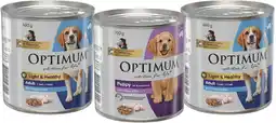 Coles Optimum Dog Food-700g offer