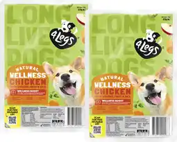 Coles 4 Legs Natural + Wellness Boost Meatballs Dog Food Tray offer