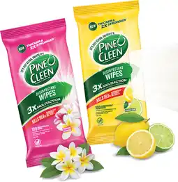 Coles Pine O Cleen Disinfectant Wipes offer